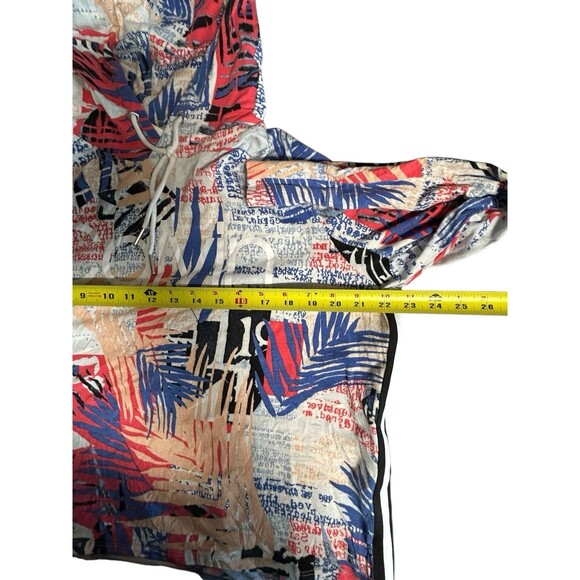 Vintage  CALVIN KLEIN PERFORMANCE HOODIE Logo CROPPED Large Y2K Athleisure - Picture 6 of 9